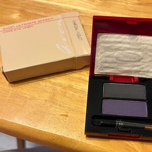 Avon Ultimate Effect Eye Liner Palette - charcoal and violet
